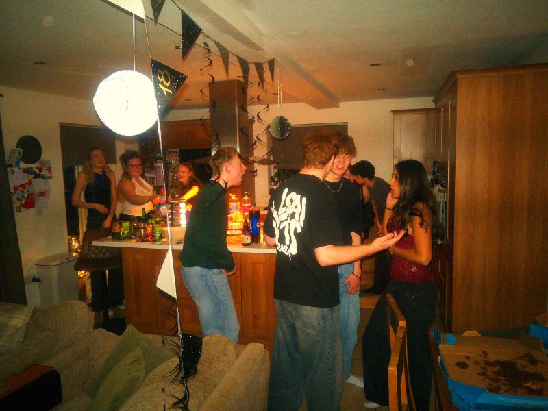 People at Ollie's party